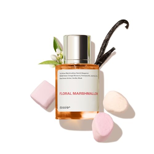 Dossier - Eau de Parfum - Floral Marshmallow - Inspiré par By Kilian's Love, Don't Be Shy - Parfum Luxe - Pure Infused - Sans Paraben - Vegan - Féminin - Pour Femme - Parfum 1,70z (Spray 50ml)