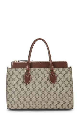 Gucci, sac fourre-tout original en toile GG Supreme marron d'occasion, marron