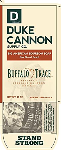 Duke Cannon Supply Co. Big Bourbon Beard Kit for Men: Beard Balm and Beard Oil + Bourbon Soap, 10 ounce