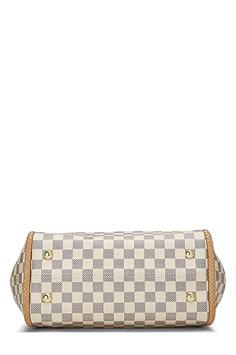 Louis Vuitton, Pre-Loved Damier Azur Propriano, White