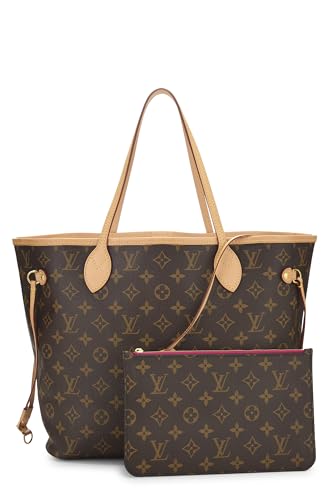 Louis Vuitton, Pre-Loved Pink Monogram Canvas Neo Neverfull MM, Pink