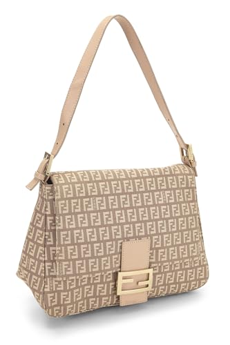 Fendi, Pre-Loved Pink Zucchino Canvas Mama, Pink