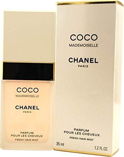 Coco Mademoiselle de Chanel para mujeres, spray perfumado para el cabello, 1.2 onzas