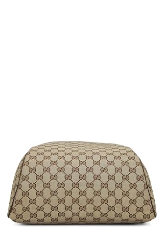 Gucci, sac à dos en toile GG d'origine d'occasion, marron