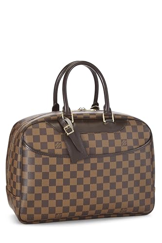 Louis Vuitton, Pre-Loved Damier Ebene Deauville SPO, Brown