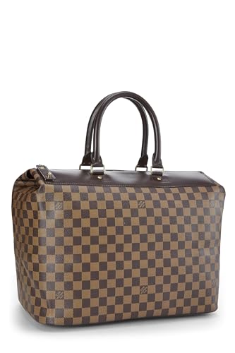 Louis Vuitton, Damier Ebene Greenwich PM d'occasion, marron