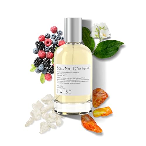 Twist - Stars No. 17 - Eau De Parfum Inspired by Burb. Her, Perfume duradero para mujer, Sin parabenos, Vegano, Ingredientes limpios, Fragancia - Spray 100 ml | 3.4 fl. oz.