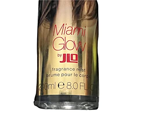 Jennifer Lopez Miami Glow Body Mist, A Sizzling, Sunny Light Fragrance for Women, 8Fl Oz (240ml)