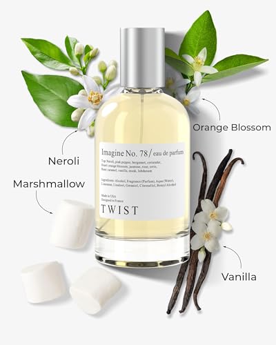 Twist Imagine No. 78 - Eau De Parfum Inspired by Killian's Love, Don’t Be Shy, Long Lasting Perfume For Women, Paraben Free, Vegan, Clean Ingredients, Fragrance - Spray 100 ml | 3.4 fl. oz.