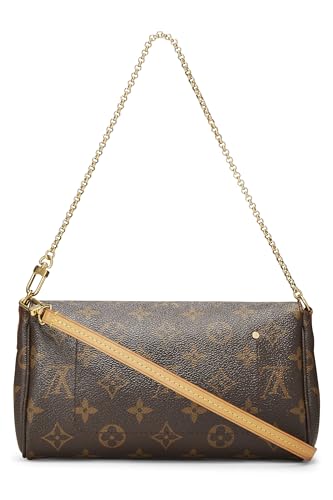 Louis Vuitton, PM favorito de lona con monograma Pre-Loved, marrón