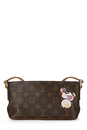 Louis Vuitton, Trotteur Panda de lona con monograma de Takashi Murakami x Louis Vuitton de segunda mano, marrón