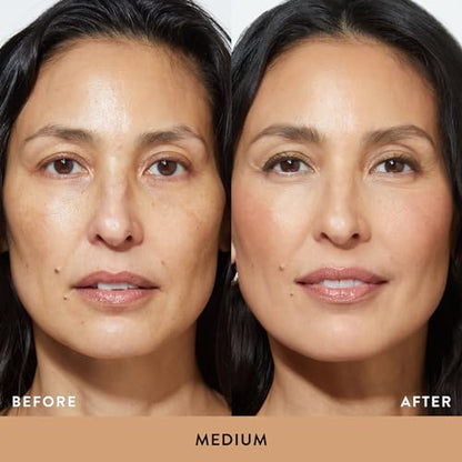 LAURA GELLER NUEVA YORK Base de maquillaje en suero Better Than 'Block Skincare con FPS 50+ de amplio espectro, tono medio