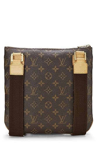 Louis Vuitton, Pre-Loved Monogram Canvas Pochette Bosphore, Brown