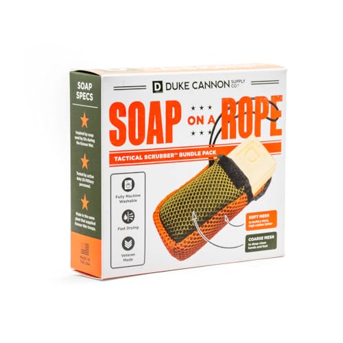 Duke Cannon Supply Co. Big American Bourbon Soap Bar - Tactical Scrubber