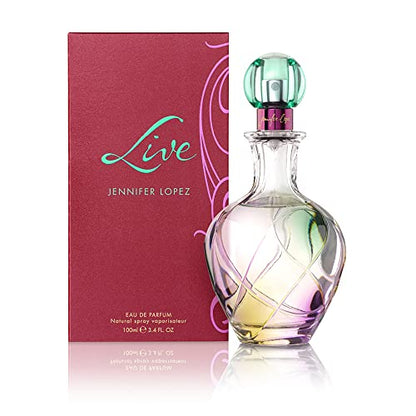 Eau de parfum Jennifer Lopez Live pour femme, 100 ml, 3,4 oz (JLO8080)