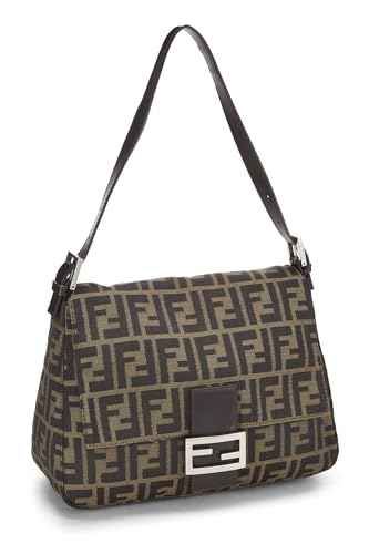 Fendi, Pre-Loved Brown Zucca Canvas Mama, Brown