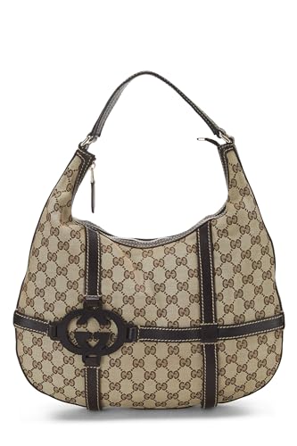 Gucci, Pre-Loved Brown Original GG Canvas Royal Hobo, Brown