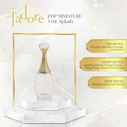 J'adore de Christian Dior EDP Mini Splash, 5 ml