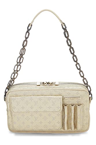 Louis Vuitton, Pre-Loved Gold Mini Lin Shine McKenna, Gold