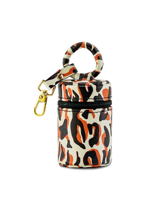 ANIMA IRIS, Sac Seau Bébé Tigre Rouge, Micro, Rouge, Blanc et Noir