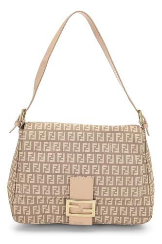 Fendi, Pre-Loved Pink Zucchino Canvas Mama, Rosa