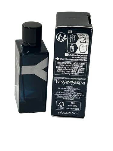 Perfume Yves Saint Laurent YSL Y Men INTENSE Parfum mini splash en TAMAÑO PEQUEÑO DE VIAJE 7,5 ml / 0,25 Fl oz