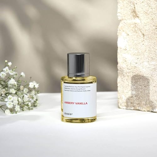 Dossier - Eau de Parfum - Ambery Vanilla - Inspired by Ys .l's Black Opium - Feminine - 1.7Oz (50ml)