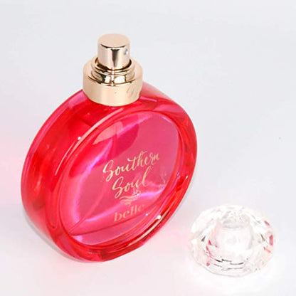 Perfume Southern Soul Belle de Tru Western: Eau de Parfum Spray alegre y coqueto para mujer: fragancia floral afrutada con notas de hibisco, melocotón de Georgia y crema de vainilla - 1,7 fl oz (50 ml)