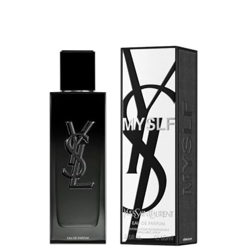 Yves Saint Laurent Ysl Myslf Eau de Parfum Spray Rechargeable Refillable for Men, 2.0 Ounce