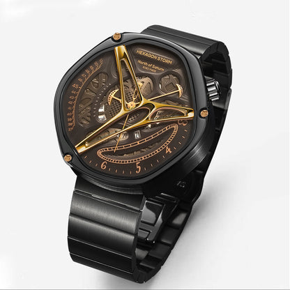 Montre Alien Hollowed Out pour homme haut de gamme