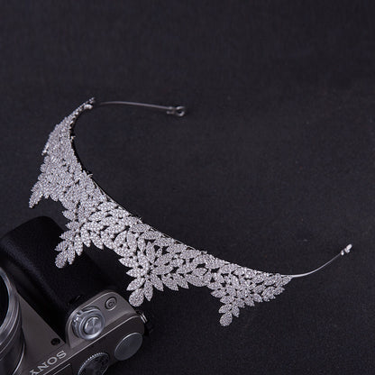 Europe And The United States Simple High-end Hair Accessories Bride Wedding Headdress