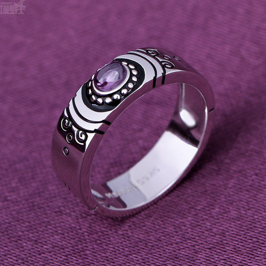 Small Circle Ring Anime Jewelry