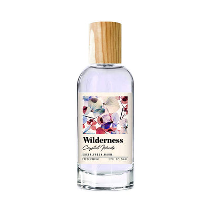 Eau de Parfum en Spray Wilderness Crystal Woods de Tru Western - Parfum Floral Frais et Chaud pour Femme - Avec des Notes de Fleurs d'Eucalyptus, de Pétales de Jasmin et de Cèdre Transparent - 1,7 fl oz | 50 ml