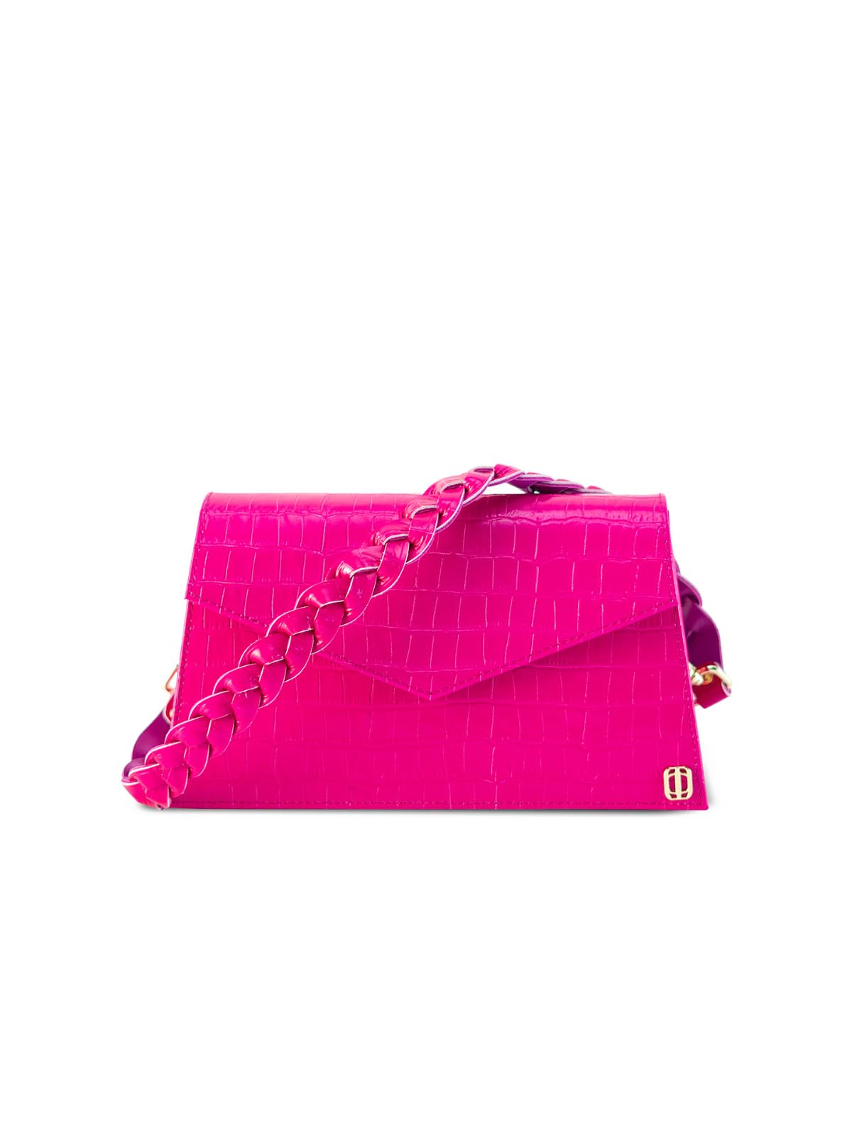 ANIMA IRIS, Croco Zaya, Midi, Fuchsia