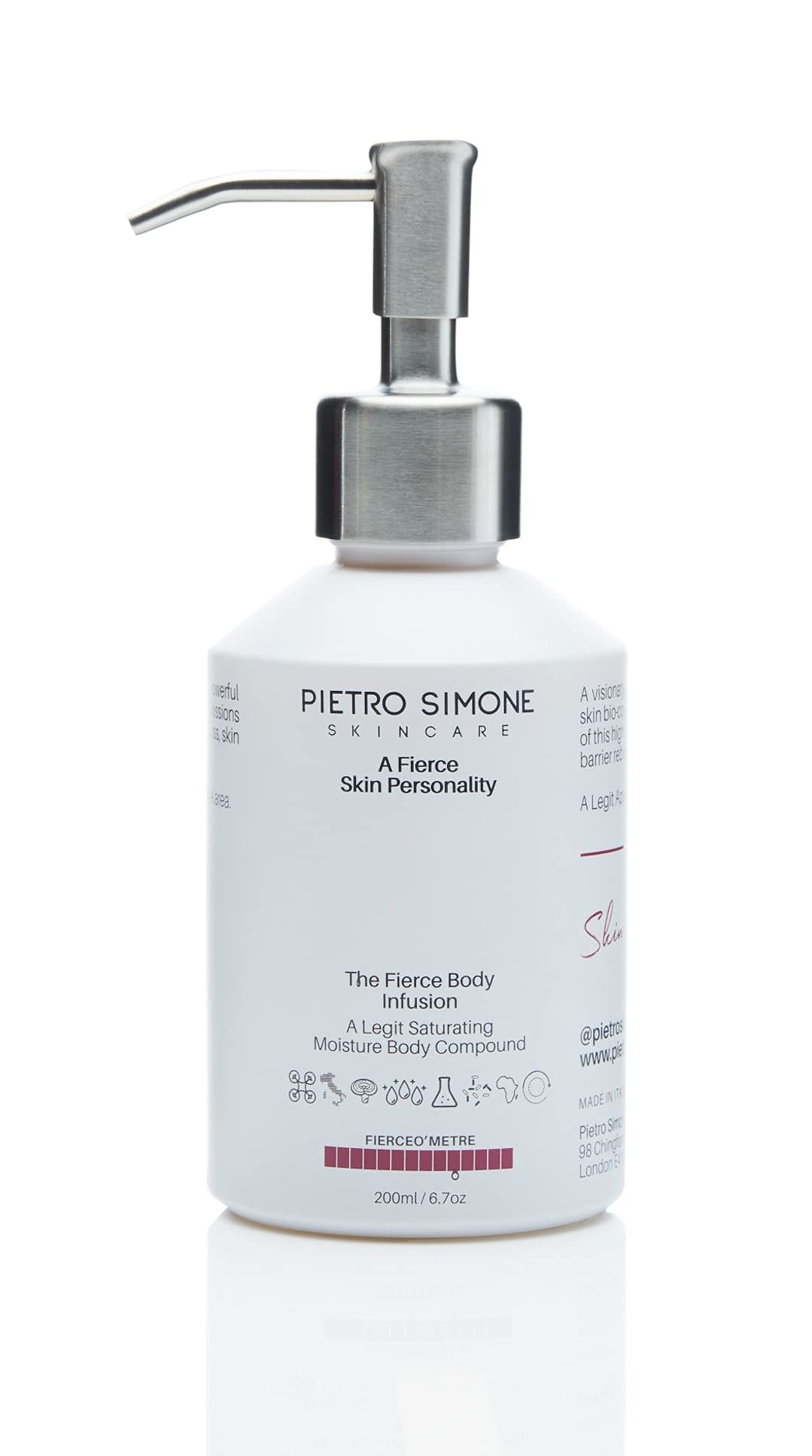 Pietro Simone Skincare, La infusión corporal feroz, 6.7 FL OZ