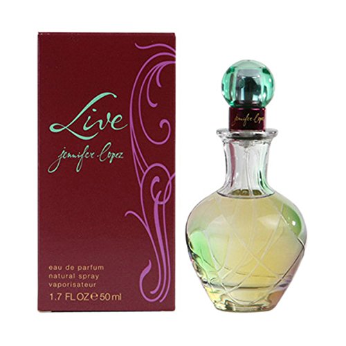 Jennifer Lopez Live Eau de Parfum Spray para mujer, 1,7 oz