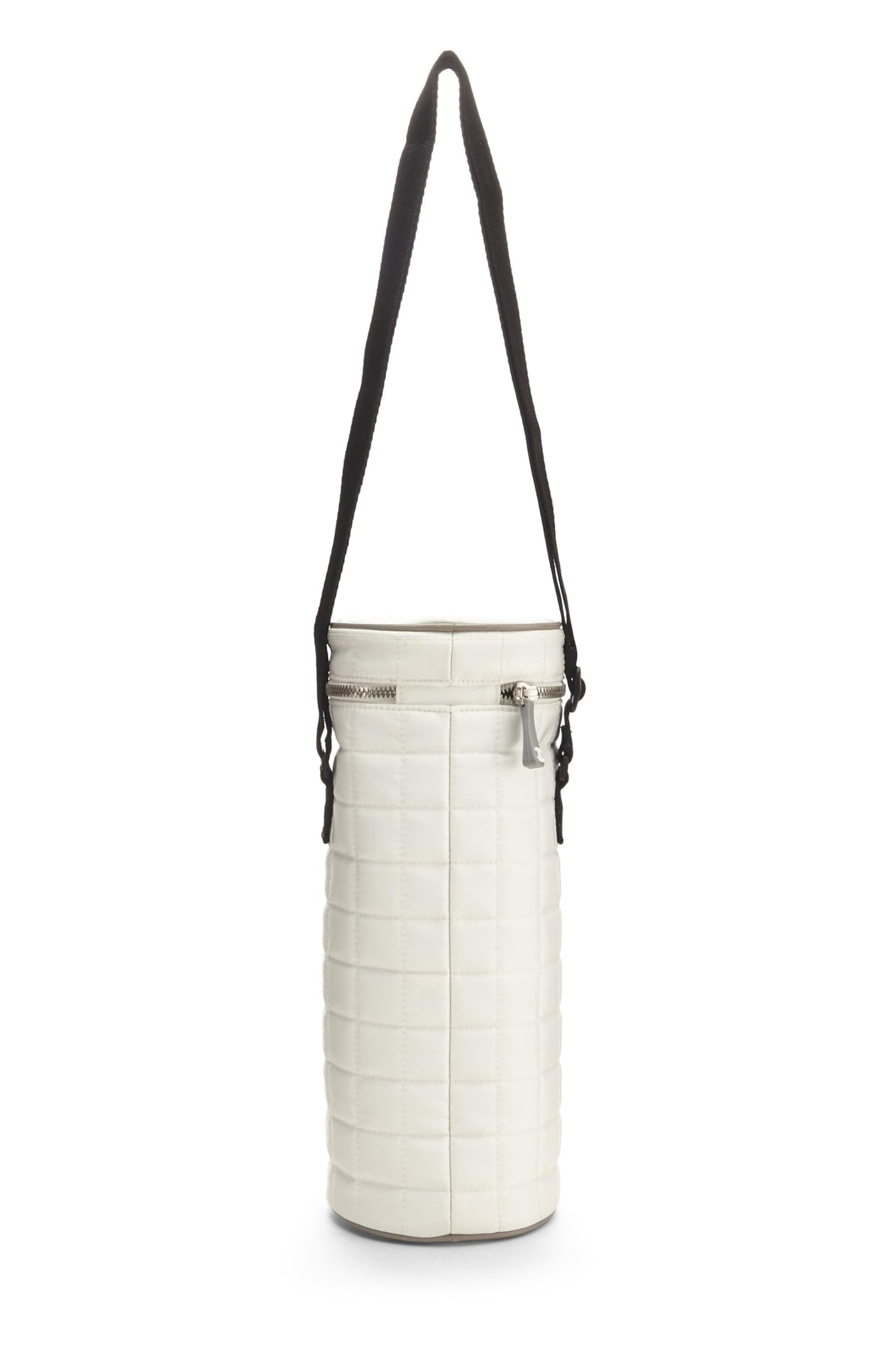 Porte-bouteille Sportline en nylon blanc d'occasion Chanel, blanc