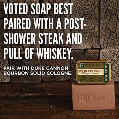 Duke Cannon Supply Co. Big Brick of Soap - Superior Grade, Extra Large Men's Bar Soap with Masculine Scents, Body Soap, All Skin Types, 10 oz