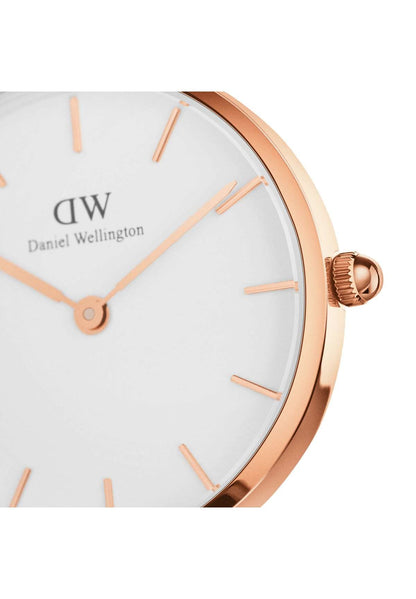 Montre Daniel Wellington Petite 32 mm en acier inoxydable doublement plaqué (316L) or rose