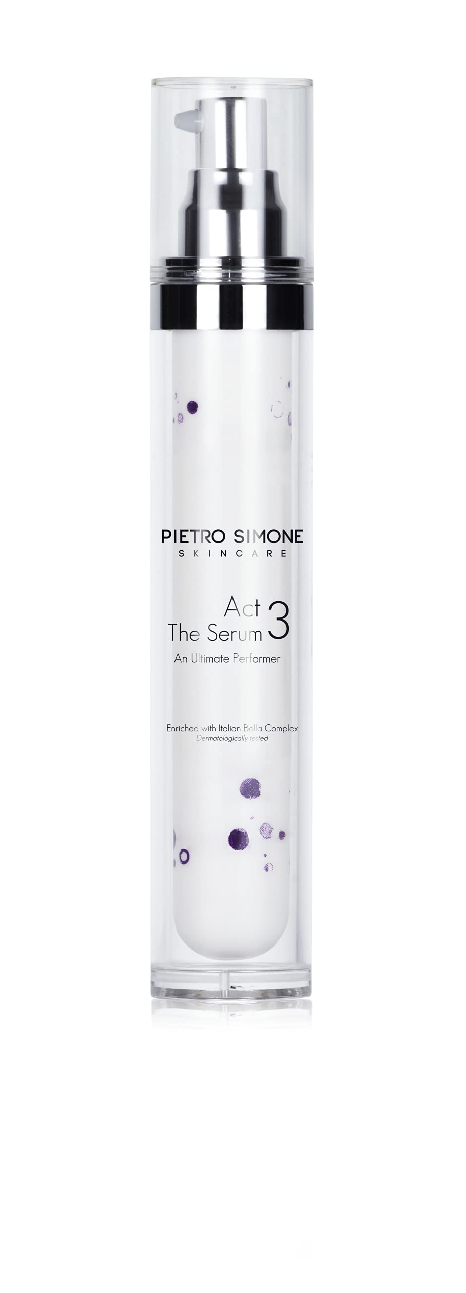 Soins de la peau Pietro Simone, acte essentiel 3 : le sérum