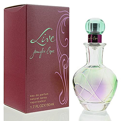 Live Jennifer Lopez de Jennifer Lopez para mujer. Eau de Parfum en spray de 1,7 onzas