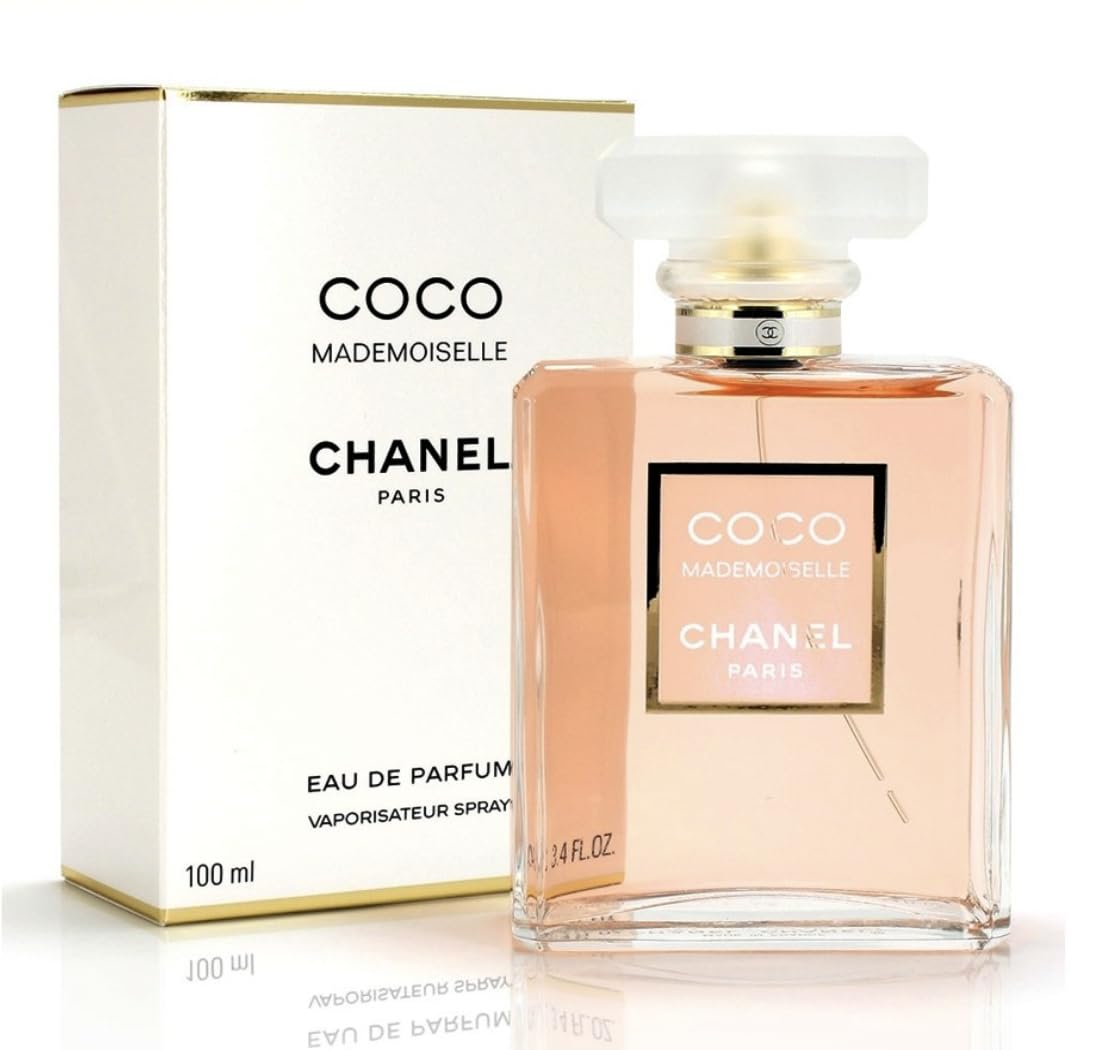 Chanel Coco Mademoiselle Eau de Parfum Spray para mujer, 3.4 onzas líquidas