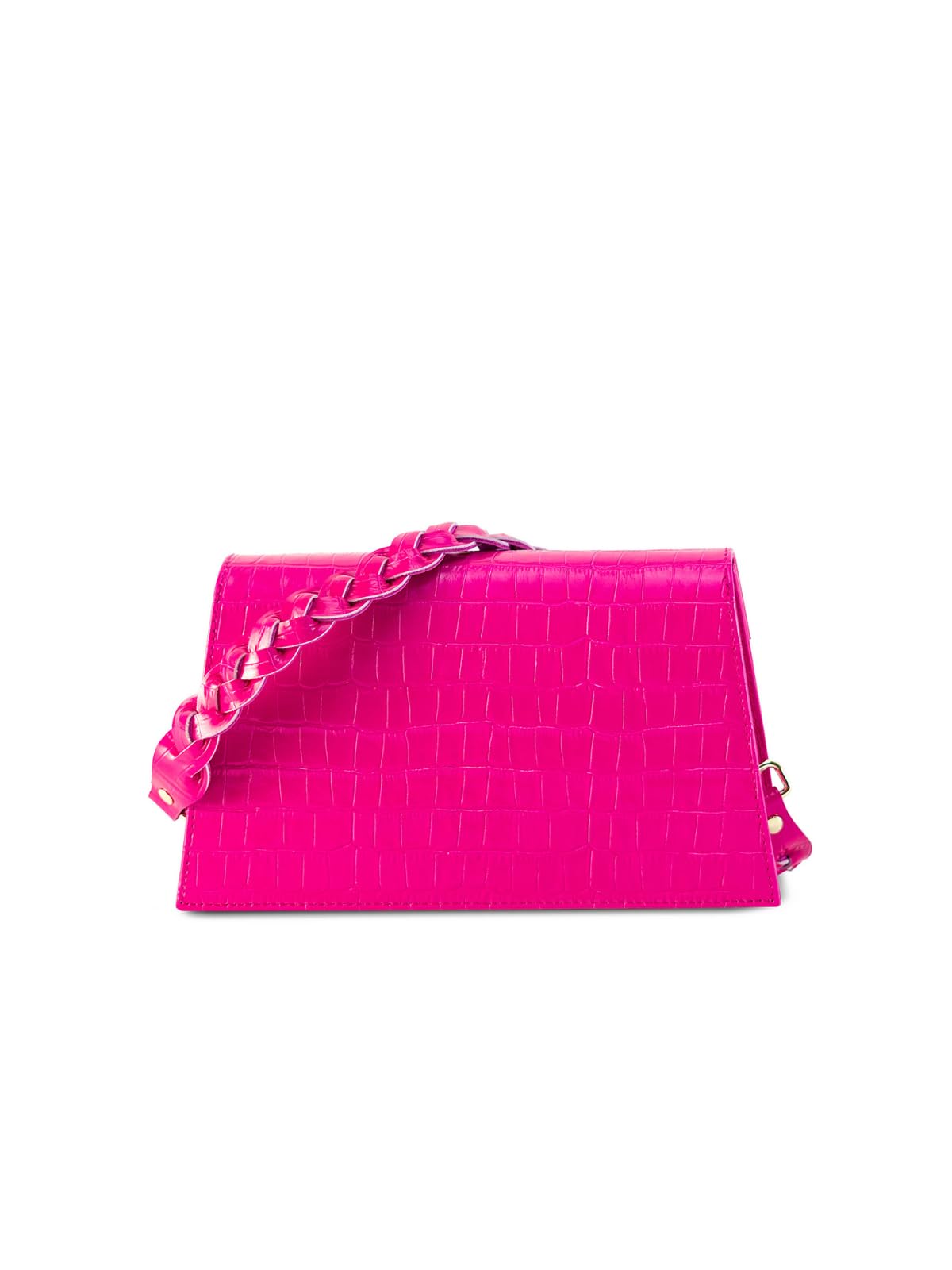 ANIMA IRIS, Croco Zaya, Midi, Fuchsia