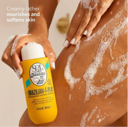 SOL DE JANEIRO Crema Bum Bum brasileña y gel de ducha hidratante Brazilian Play, paquete completo