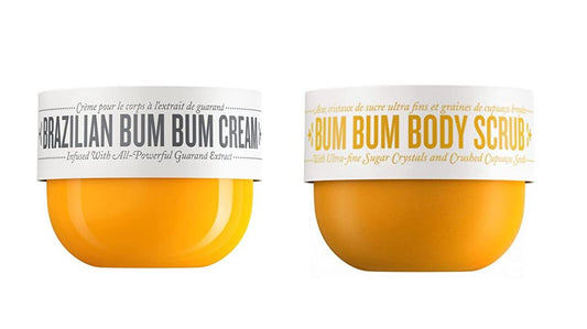 SOL DE JANEIRO Crème brésilienne Bum Bum avec gommage corporel Bum Bum Coffret lissant et raffermissant de taille standard