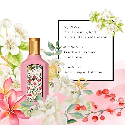 Gucci Flora Magnifique Gardenia Eau De Parfum ~ Mini Splash Top 0,16 Fl Oz