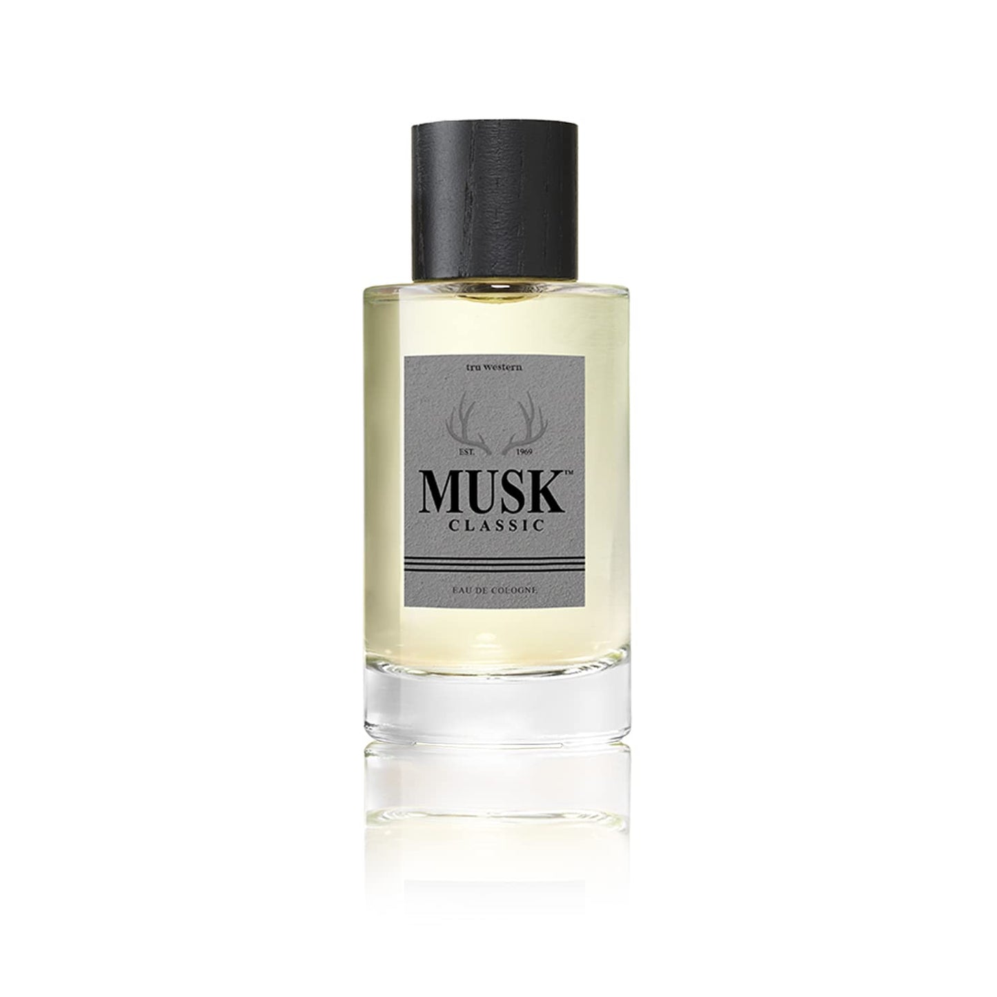 Colonia para hombre Tru Western Musk, 3,4 fl oz (100 ml): fresca, aventurera y atemporal