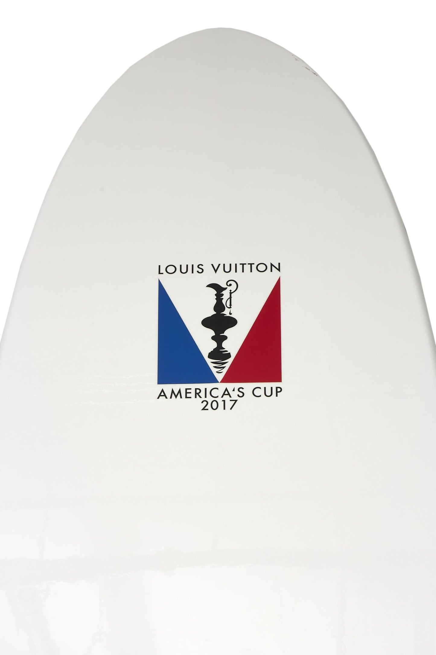 Louis Vuitton, tabla de remo Damier Cobalt America's Cup usada, multicolor