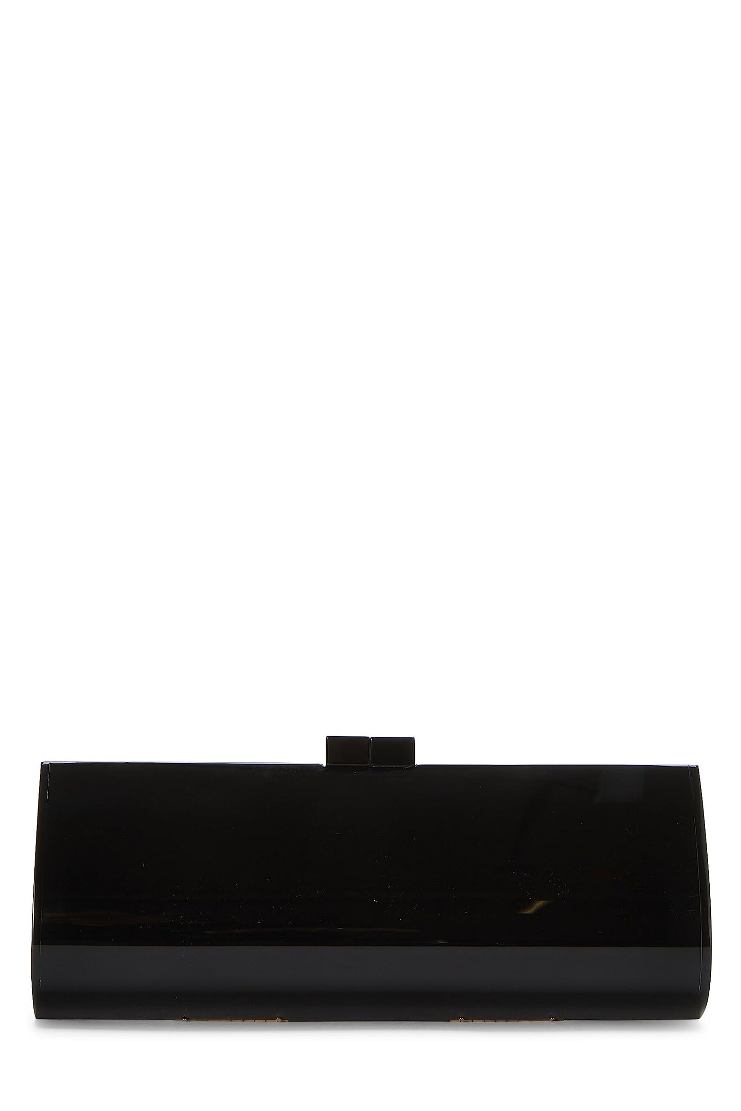 Chanel, Pre-Loved Black Lucite Evening Bag, Black