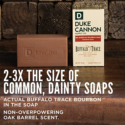 Duke Cannon Supply Co. Big Brick of Soap - Savon en barre extra large pour hommes de qualité supérieure aux parfums masculins, savon pour le corps, tous types de peau, 10 oz